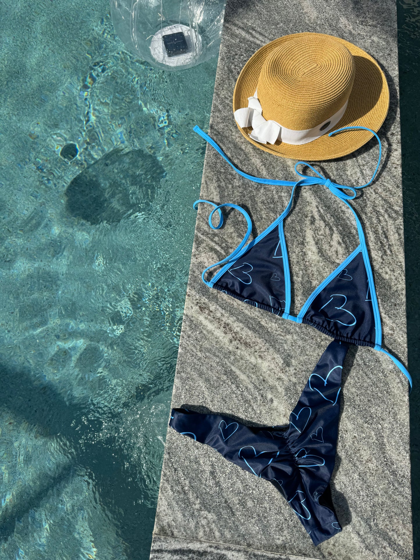 Signature Logo Triangle Bikini Top