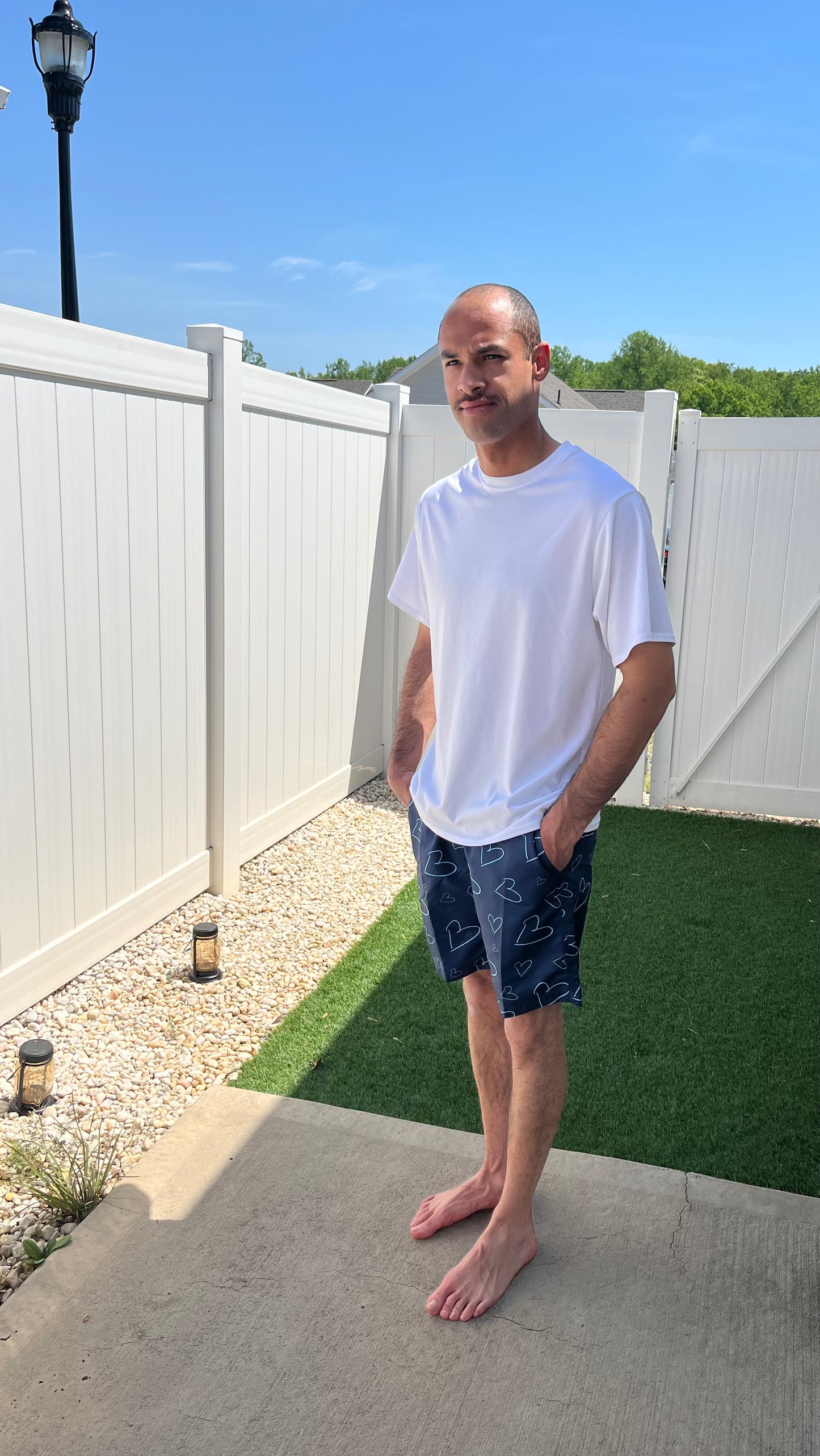 Men's Signature Logo 8" inseam Swim Trunks