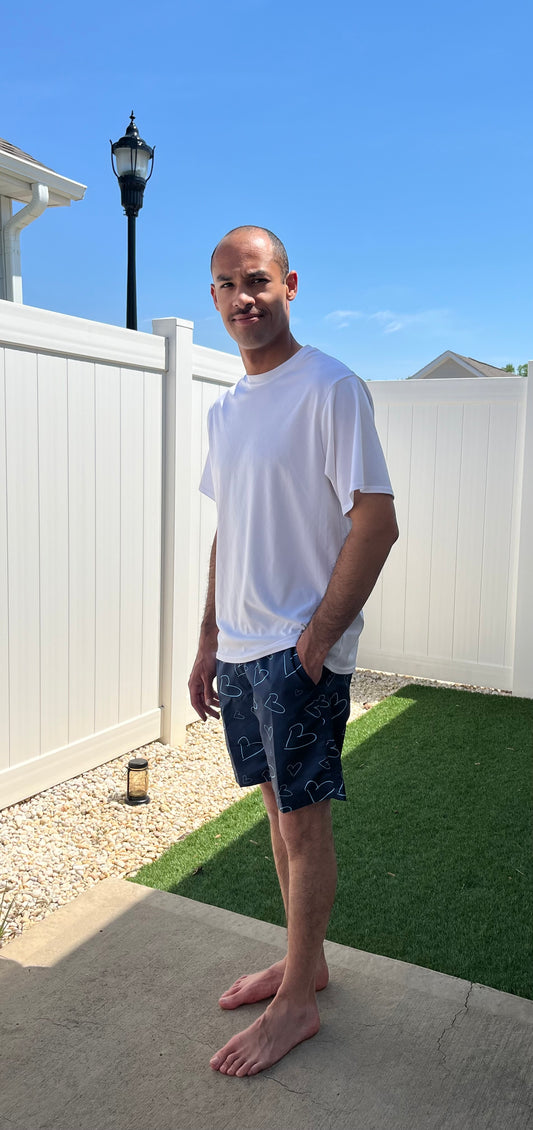 Men's Signature Logo 8" inseam Swim Trunks