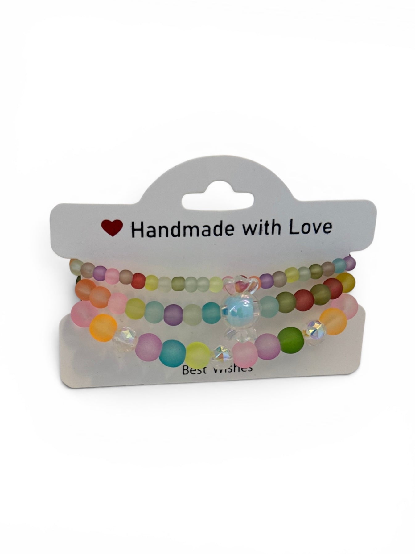 3 Piece Multi Colored Bracelet Set