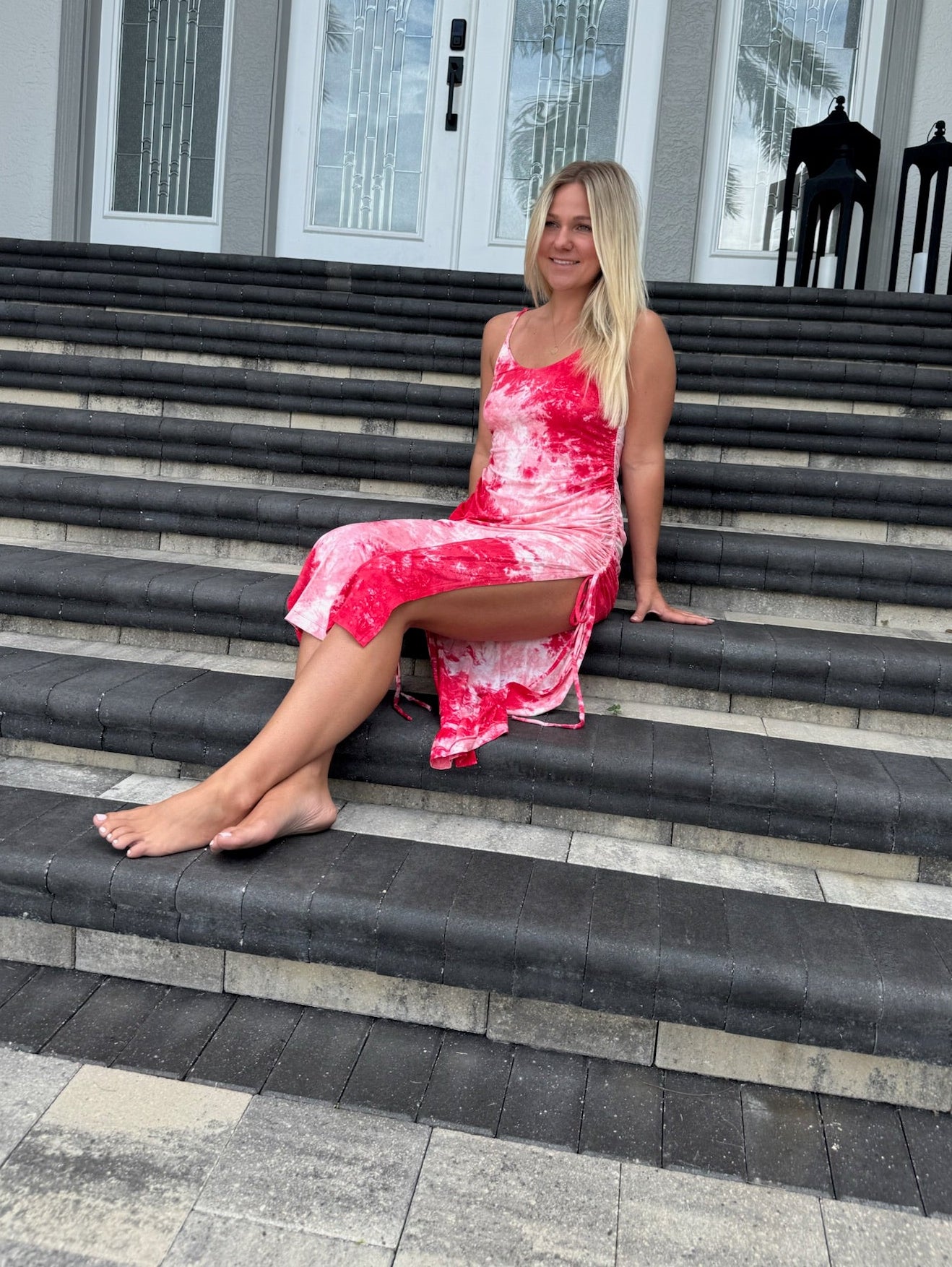 Tie Dye Maxi Dress